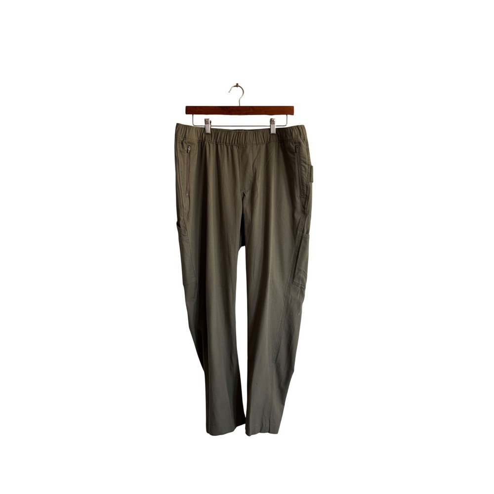 Carhartt Force Relaxed Fit Work Pants Olive Green Womens L Regular